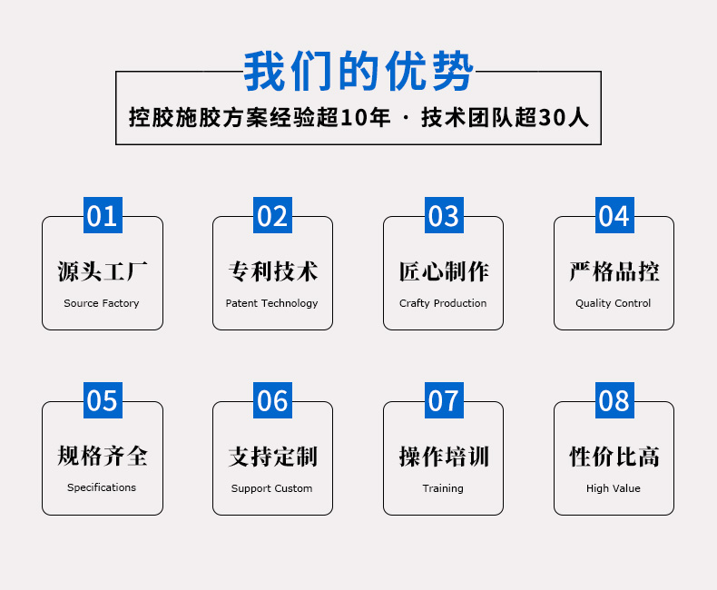 固态胶水打胶机